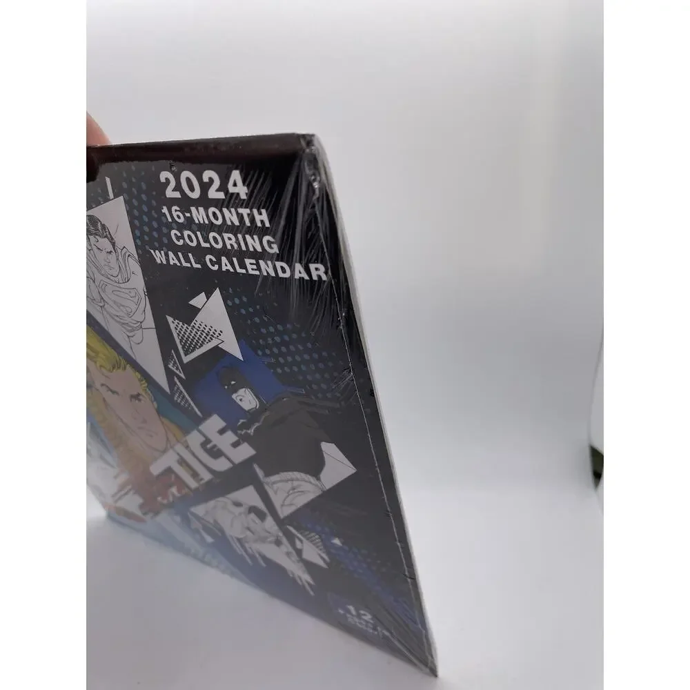 Justice League 2024 Wall Calendar 10